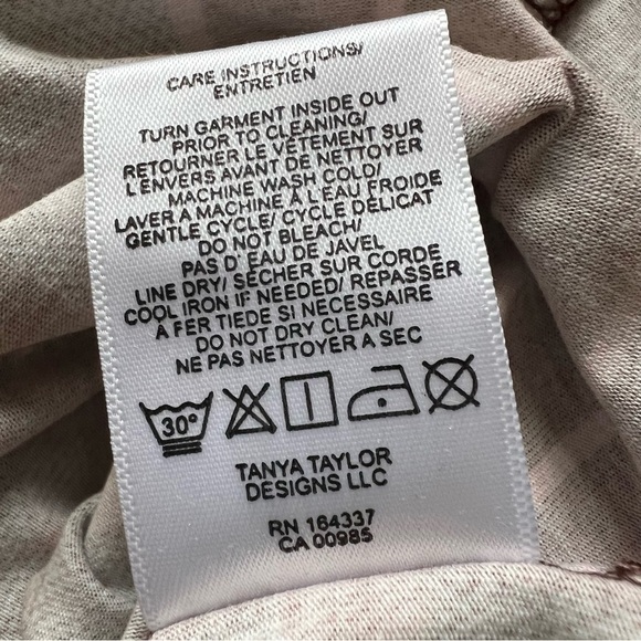 New! Tanya Taylor Nancy dress long sleeve plaid 17391 - Picture 14 of 14